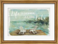 Lakeside Retreat I Fine Art Print