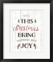 Christmas Joy Framed Print