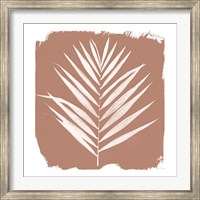 Nature by the Lake - Frond III Warm Sq Fine Art Print