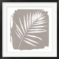 Nature By The Lake - Frond II Sq Framed Print