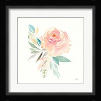 Watercolor Blossom III Framed Print