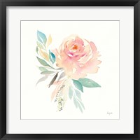 Watercolor Blossom III Framed Print