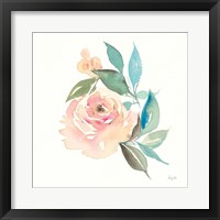 Watercolor Blossom II Framed Print