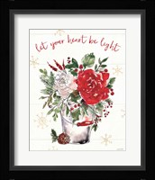 Lighthearted Holiday II Framed Print