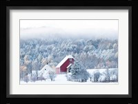 Snowy Valley Fine Art Print