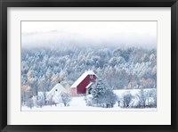Snowy Valley Fine Art Print