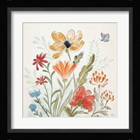 Spiced Petals III Framed Print