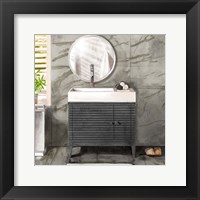 Marble Bath II black & white Fine Art Print