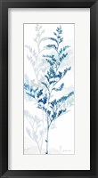 Indigo Botanical panel III Fine Art Print