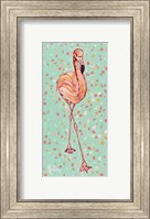 Flamingo Panel II Fine Art Print