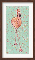 Flamingo Panel II Fine Art Print