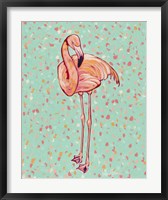 Flamingo Portrait I Fine Art Print