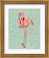 Flamingo Portrait I Fine Art Print