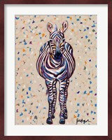 Fruit Stripe Zebra Fine Art Print