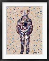 Fruit Stripe Zebra Fine Art Print