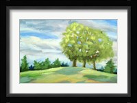 Green Horizon Landscape Fine Art Print