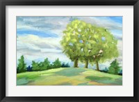 Green Horizon Landscape Fine Art Print