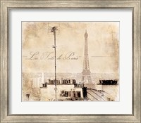 Les Toits De Paris Fine Art Print