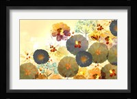 Textured Hedgerow Rust Landscape Fine Art Print