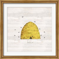 Bee's Life V-Beehive Fine Art Print