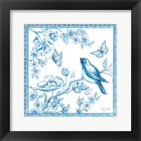 Chinoiserie Tile II Fine Art Print