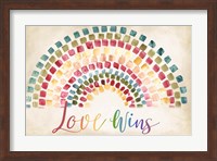 Mosaic Rainbow landscape Fine Art Print