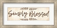 Simply Blessed Fine Art Print