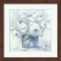 White Peonies Fine Art Print