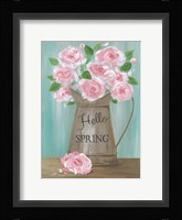 Hello Spring Roses Fine Art Print