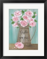 Hello Spring Roses Fine Art Print
