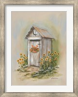 Country Outhouse I Fine Art Print