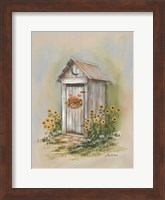 Country Outhouse I Fine Art Print