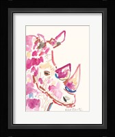 Rainbow the Rhino Fine Art Print