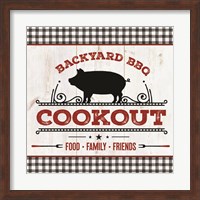 Backyard BBQ Cookout Fine Art Print