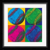 Ball Four - Baseball Framed Print