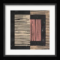 Primitive II Terra Cotta Framed Print