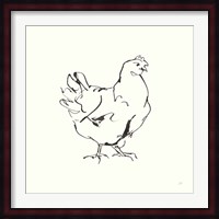Line Chicken I Fine Art Print