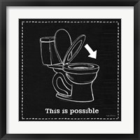 Home Improvement VI Black Fine Art Print