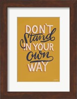 Encouraging Words - Stand Fine Art Print