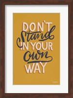 Encouraging Words - Stand Fine Art Print