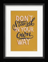 Encouraging Words - Stand Fine Art Print