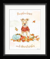 Harvest Dogs II Framed Print