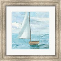 Silver Sail Bright Fine Art Print