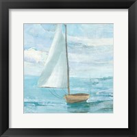 Silver Sail Bright Fine Art Print