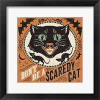 Scaredy Cats III Framed Print