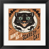 Scaredy Cats III Framed Print