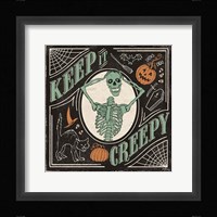 Scaredy Cats V Framed Print