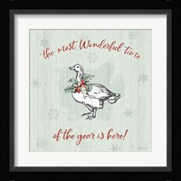 Farmhouse Christmas V Framed Print