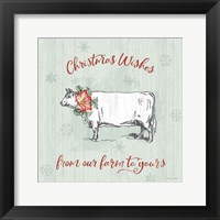 Farmhouse Christmas III Fine Art Print