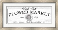 Flower Market I Fine Art Print